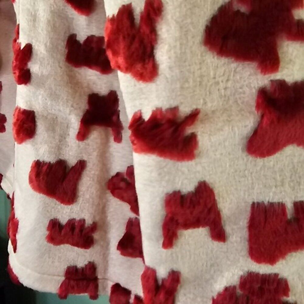 Glamorous Pink Abstract Coat - Picture 9 of 9